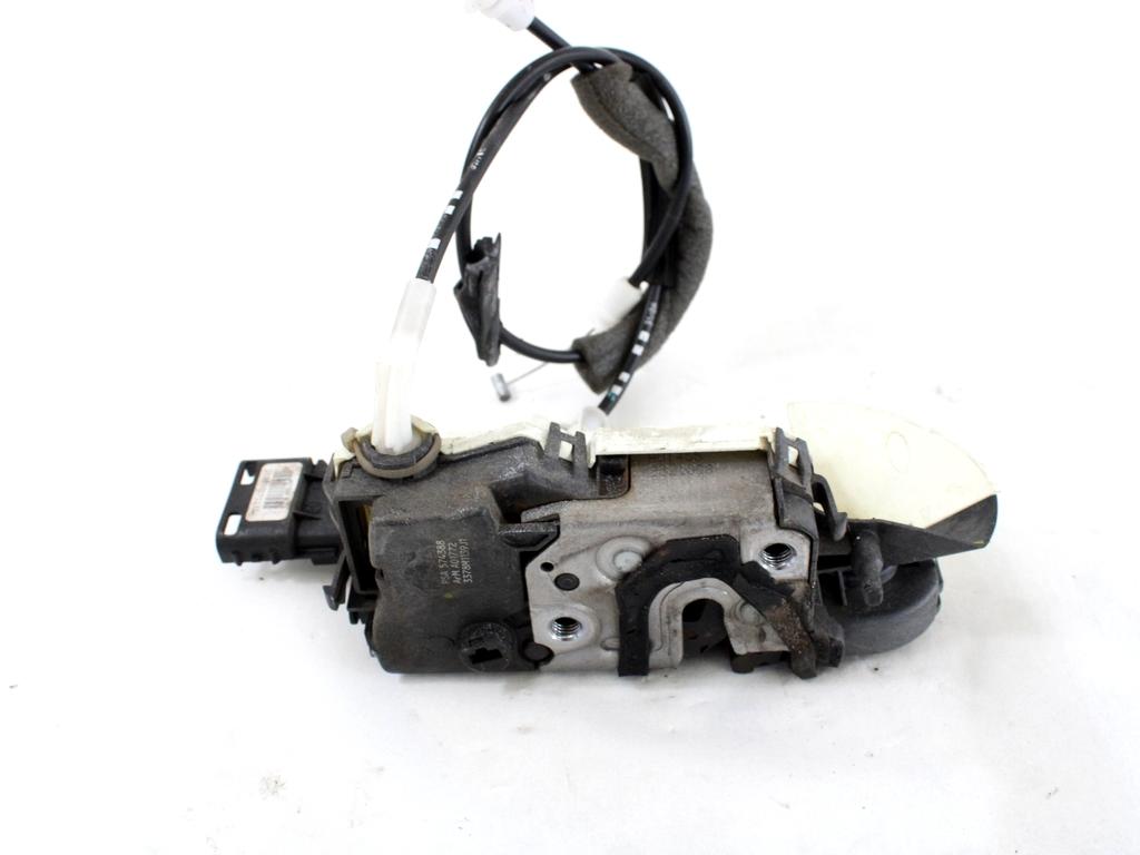 CENTRALNO ZAKLEPANJE PREDNIH LEVIH VRAT OEM N. 9800618280 ORIGINAL REZERVNI DEL CITROEN C5 RD TD MK2 /TOURER/CROSS TOURER (2008 - 2017) DIESEL LETNIK 2009