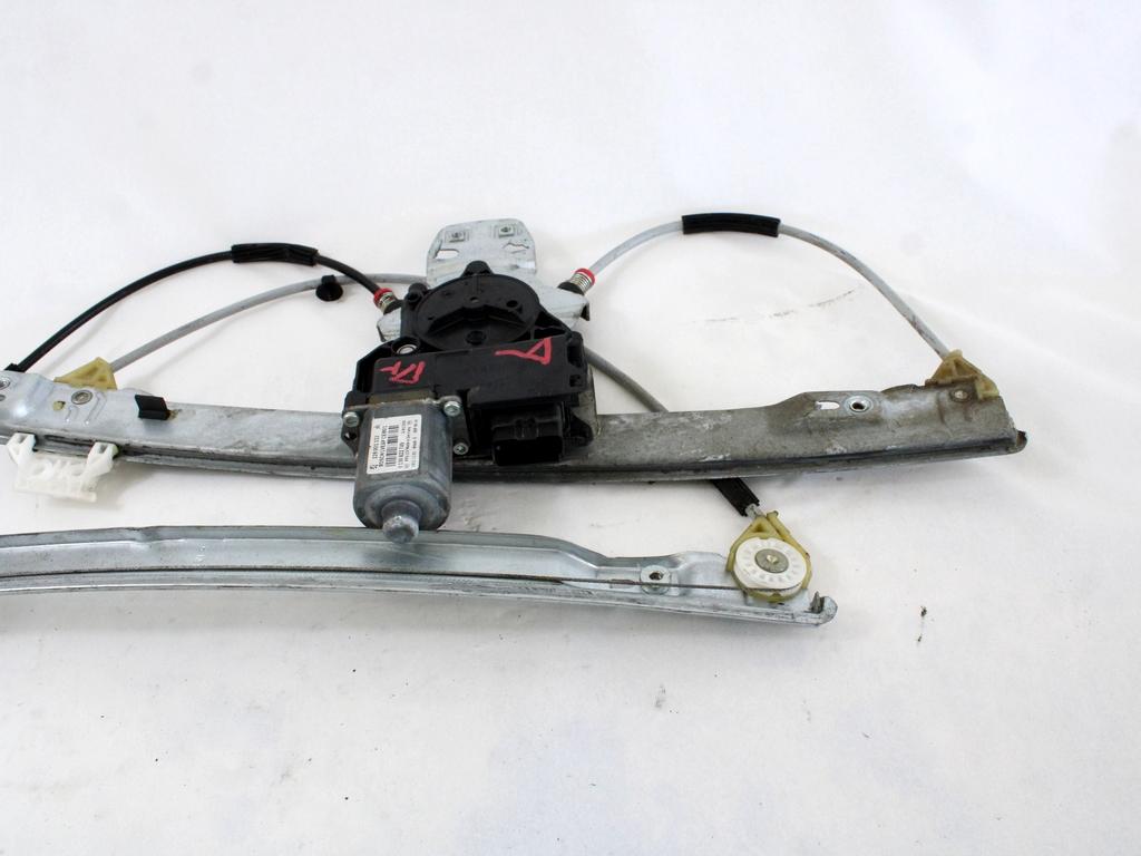 MEHANIZEM DVIGA SPREDNJIH STEKEL  OEM N. 24509 SISTEMA ALZACRISTALLO PORTA ANTERIORE ELETTR ORIGINAL REZERVNI DEL CITROEN C5 RD TD MK2 /TOURER/CROSS TOURER (2008 - 2017) DIESEL LETNIK 2009