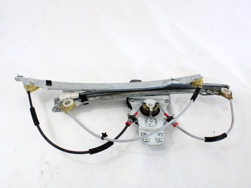 MEHANIZEM DVIGA SPREDNJIH STEKEL  OEM N. 24509 SISTEMA ALZACRISTALLO PORTA ANTERIORE ELETTR ORIGINAL REZERVNI DEL CITROEN C5 RD TD MK2 /TOURER/CROSS TOURER (2008 - 2017) DIESEL LETNIK 2009