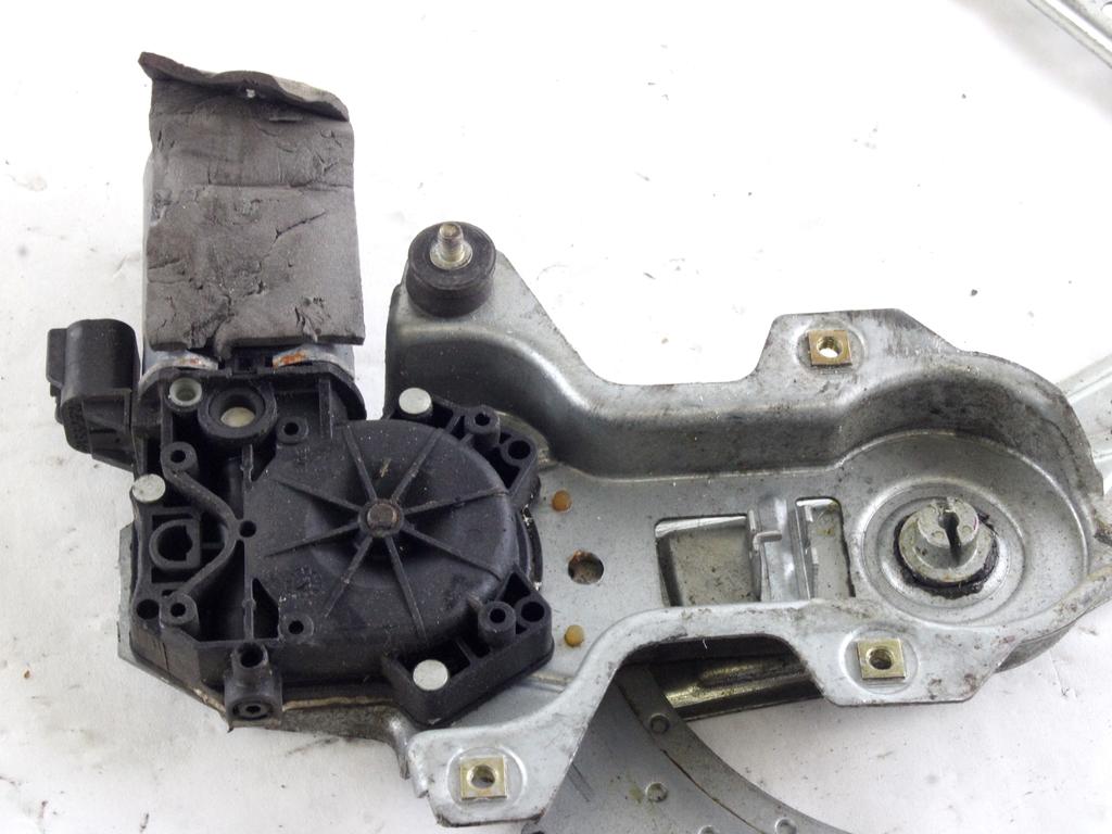 MEHANIZEM DVIGA SPREDNJIH STEKEL  OEM N. 10006 SISTEMA ALZACRISTALLO PORTA ANTERIORE ELETTR ORIGINAL REZERVNI DEL ALFA ROMEO 166 936 (1998 - 2003) BENZINA LETNIK 2000