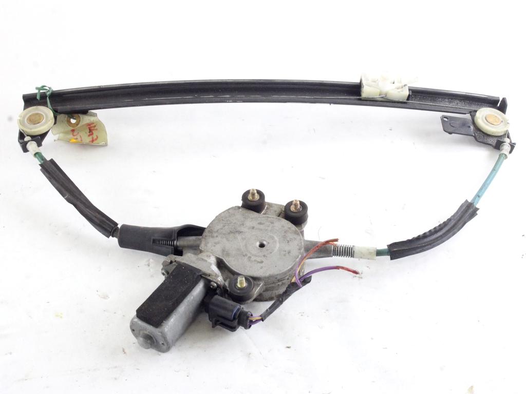 MEHANIZEM DVIGA SPREDNJIH STEKEL  OEM N. 15579 SISTEMA ALZACRISTALLO PORTA ANTERIORE ELETTR ORIGINAL REZERVNI DEL ALFA ROMEO 147 937 R (2005 - 2010) BENZINA LETNIK 2010