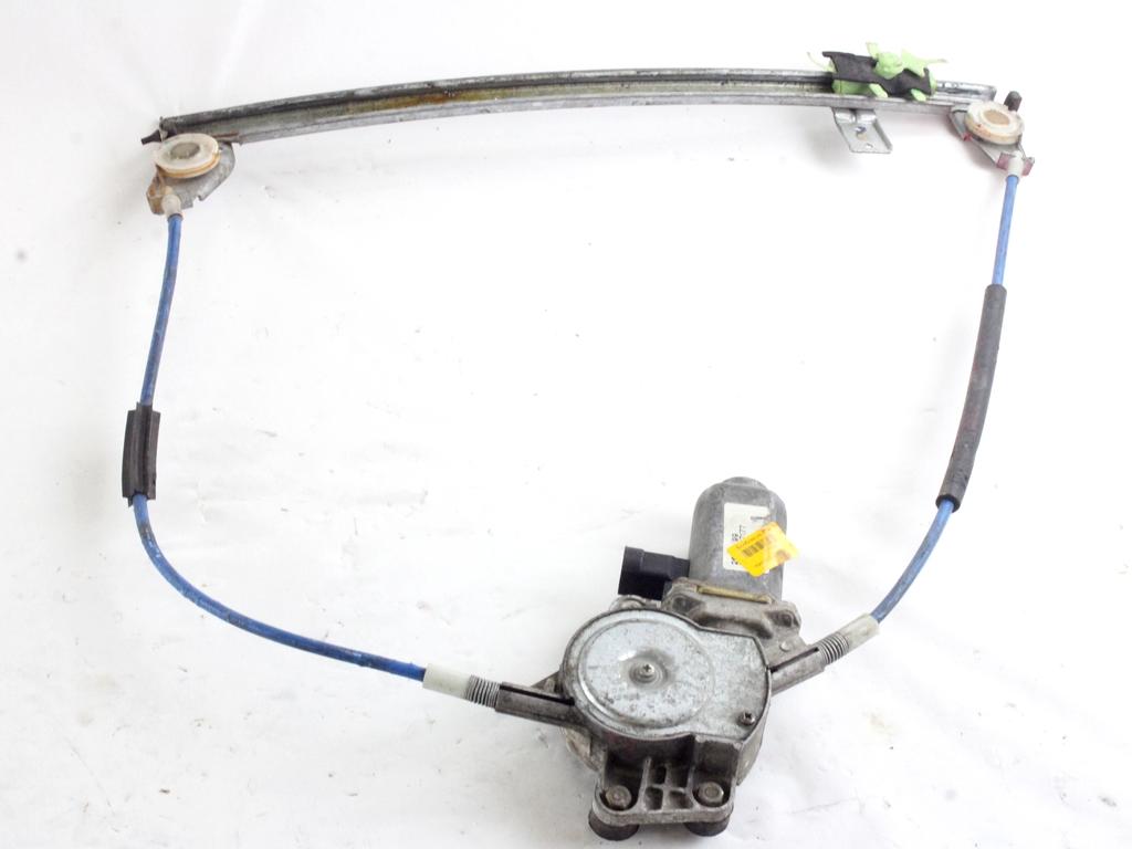 MEHANIZEM DVIGA SPREDNJIH STEKEL  OEM N. 5397 SISTEMA ALZACRISTALLO PORTA ANTERIORE ELETTRI ORIGINAL REZERVNI DEL LANCIA Y 840 R (2000 - 2003) BENZINA LETNIK 2003