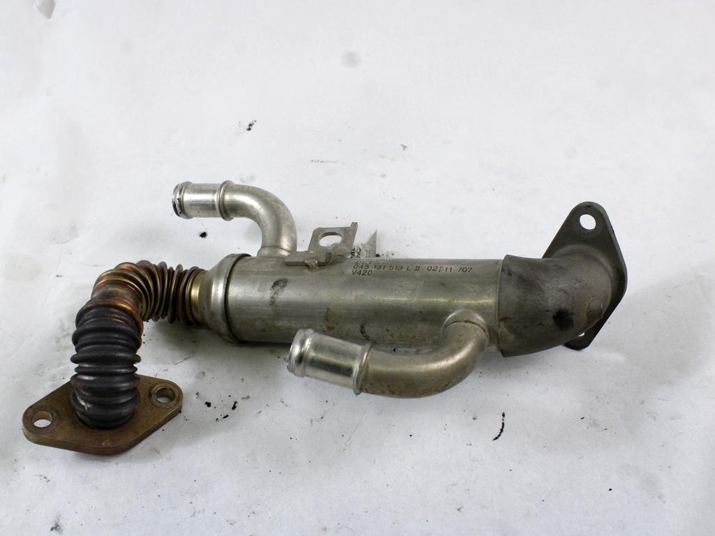 EGR VENTIL/IZMENJALNIK OEM N. 045131513L ORIGINAL REZERVNI DEL VOLKSWAGEN POLO 9N R (2005 - 10/2009) DIESEL LETNIK 2007