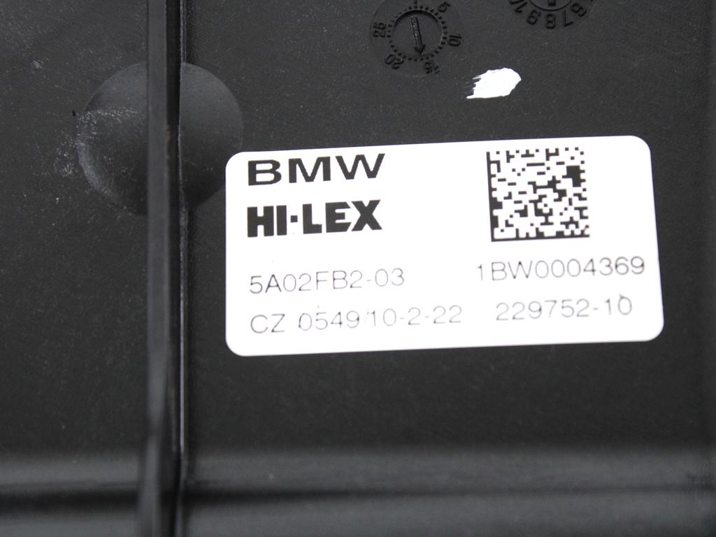 MEHANIZEM DVIGA SPREDNJIH STEKEL  OEM N. 136293 SISTEMA ALZACRISTALLO PORTA ANTERIORE ELETT ORIGINAL REZERVNI DEL BMW SERIE 1 BERLINA F40 (DAL 2019)DIESEL LETNIK 2022