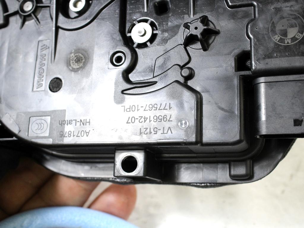 CENTRALNI ZAKLEP SPREDNJIH VRAT  OEM N. 7956142 ORIGINAL REZERVNI DEL BMW SERIE 1 BERLINA F40 (DAL 2019)DIESEL LETNIK 2022