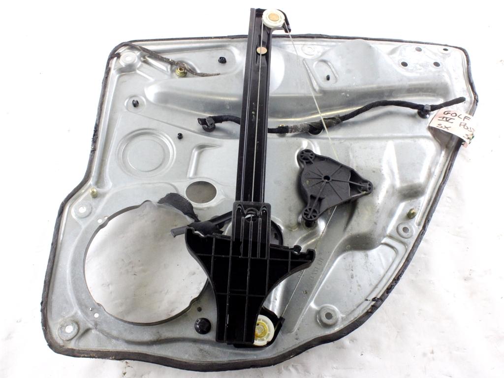 MEHANIZEM DVIGA ZADNJIH STEKEL  OEM N. 8460 SISTEMA ALZACRISTALLO PORTA POSTERIORE ELETTR ORIGINAL REZERVNI DEL VOLKSWAGEN GOLF IV 1J1 1E7 1J5 MK4 BER/SW (1998 - 2004) BENZINA LETNIK 1998