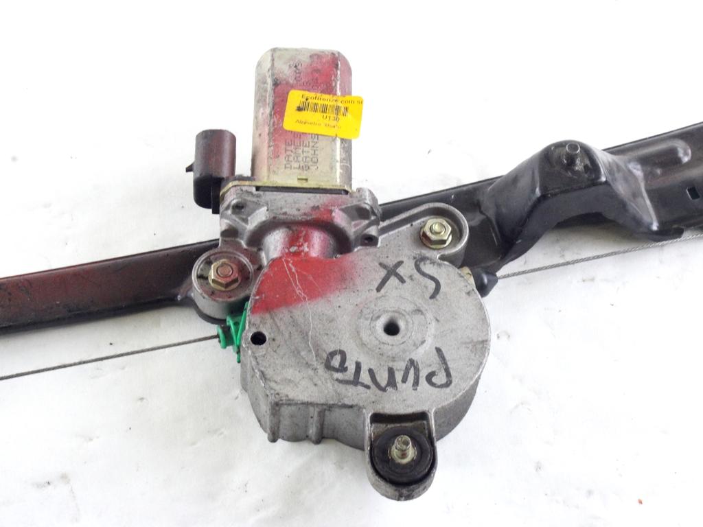 MEHANIZEM DVIGA SPREDNJIH STEKEL  OEM N. 12751 SISTEMA ALZACRISTALLO PORTA ANTERIORE ELETTR ORIGINAL REZERVNI DEL FIAT PUNTO 188 MK2 R (2003 - 2011) BENZINA LETNIK 2007