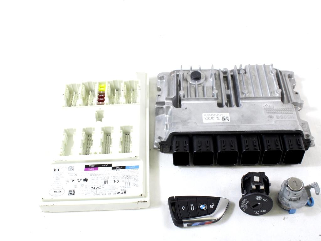 KOMPLET ODKLEPANJE IN VZIG  OEM N. 136293 KIT ACCENSIONE AVVIAMENTO ORIGINAL REZERVNI DEL BMW SERIE 1 BERLINA F40 (DAL 2019)DIESEL LETNIK 2022