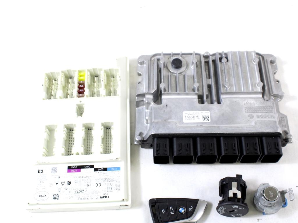 KOMPLET ODKLEPANJE IN VZIG  OEM N. 136293 KIT ACCENSIONE AVVIAMENTO ORIGINAL REZERVNI DEL BMW SERIE 1 BERLINA F40 (DAL 2019)DIESEL LETNIK 2022