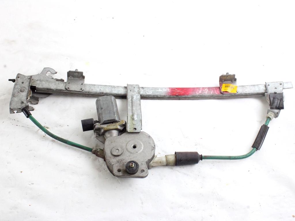 MEHANIZEM DVIGA SPREDNJIH STEKEL  OEM N. 4751 SISTEMA ALZACRISTALLO PORTA ANTERIORE ELETTRI ORIGINAL REZERVNI DEL ALFA ROMEO 146 930B (1995 - 2001)BENZINA LETNIK 1997