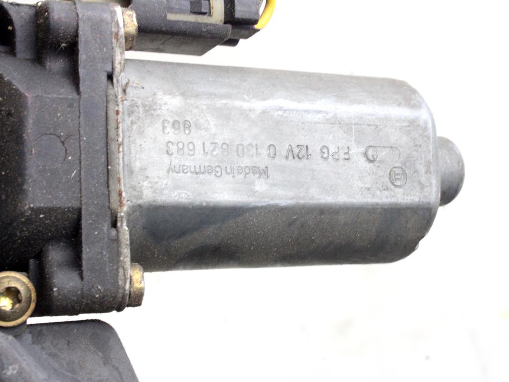 MEHANIZEM DVIGA SPREDNJIH STEKEL  OEM N. 5193 SISTEMA ALZACRISTALLO PORTA ANTERIORE ELETTRI ORIGINAL REZERVNI DEL FORD FIESTA JA JB MK4 (1995 - 1999)BENZINA LETNIK 1997