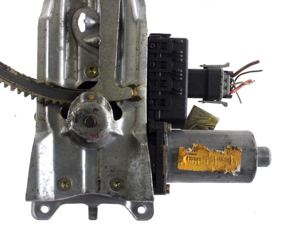 MEHANIZEM DVIGA SPREDNJIH STEKEL  OEM N. 15333 SISTEMA ALZACRISTALLO PORTA ANTERIORE ELETTR ORIGINAL REZERVNI DEL OPEL ZAFIRA A T98 (1999 - 2005) DIESEL LETNIK 2002