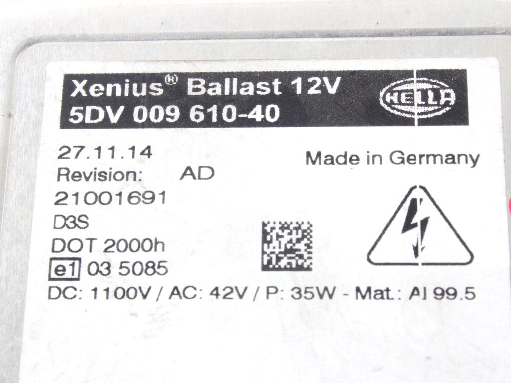 RACUNALNIK KSENONSKIH ZAROMETOV OEM N. T4N13307 ORIGINAL REZERVNI DEL JAGUAR XE X760 (DAL 2015) LETNIK 2018