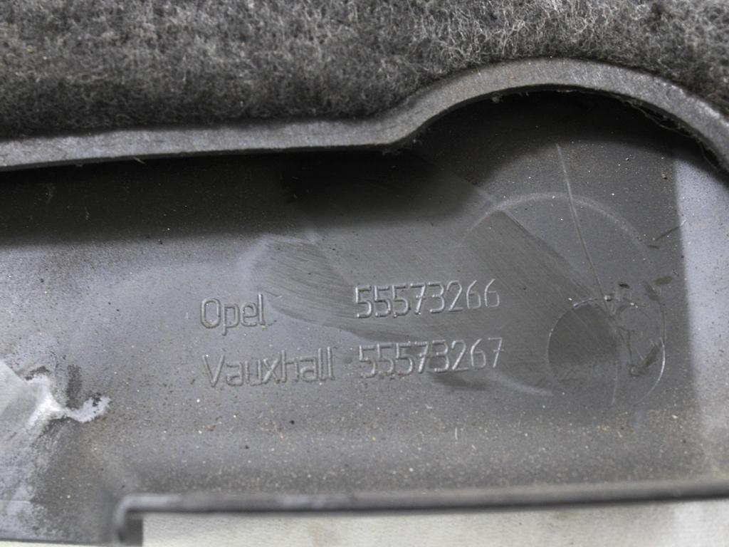 POKROV MOTORJA  OEM N. 55573266 ORIGINAL REZERVNI DEL OPEL ASTRA J P10 5P/3P/SW (2010 - 2015) DIESEL LETNIK 2011