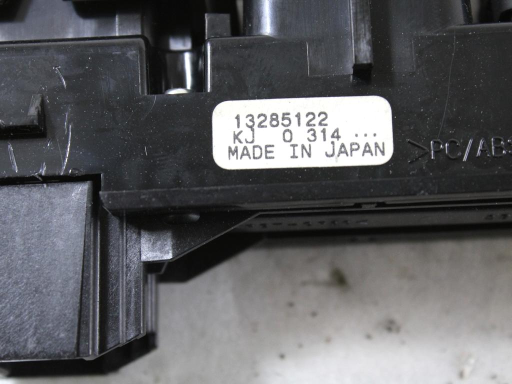 STIKALO VARNOSTNIH ZMIGAVCEV  OEM N. 13285122 ORIGINAL REZERVNI DEL OPEL ASTRA J P10 5P/3P/SW (2010 - 2015) DIESEL LETNIK 2011