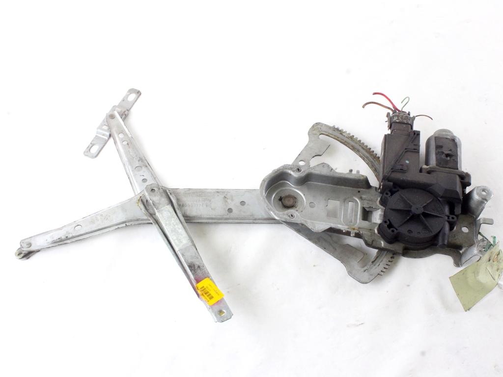 MEHANIZEM DVIGA SPREDNJIH STEKEL  OEM N. 14913 SISTEMA ALZACRISTALLO PORTA ANTERIORE ELETTR ORIGINAL REZERVNI DEL OPEL CORSA C X01 (10/2000 - 2004) DIESEL LETNIK 2002