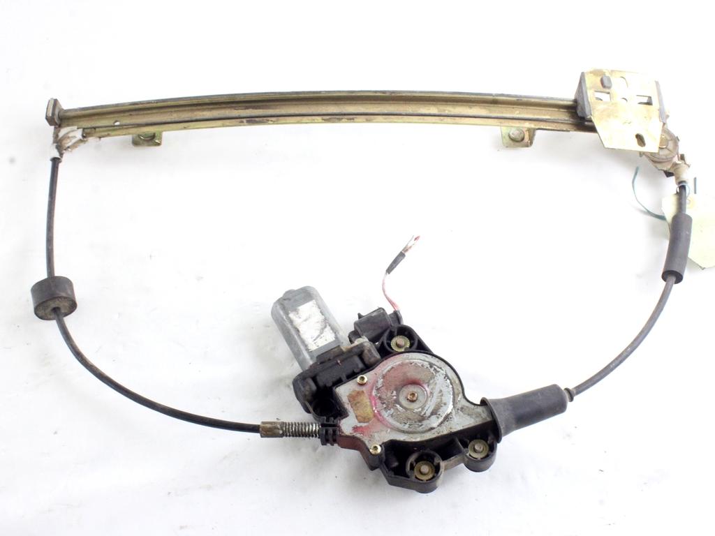 MEHANIZEM DVIGA SPREDNJIH STEKEL  OEM N. 8970 SISTEMA ALZACRISTALLO PORTA ANTERIORE ELETTRI ORIGINAL REZERVNI DEL FIAT SEICENTO 600 187 MK3 (2005 - 2010) BENZINA LETNIK 2008