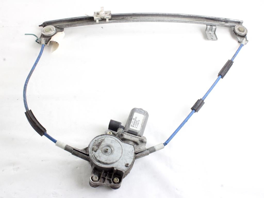 MEHANIZEM DVIGA SPREDNJIH STEKEL  OEM N. 8908 SISTEMA ALZACRISTALLO PORTA ANTERIORE ELETTRI ORIGINAL REZERVNI DEL FIAT PUNTO 176 MK1/MK1 CABRIO (1993 - 08/1999) BENZINA LETNIK 1998