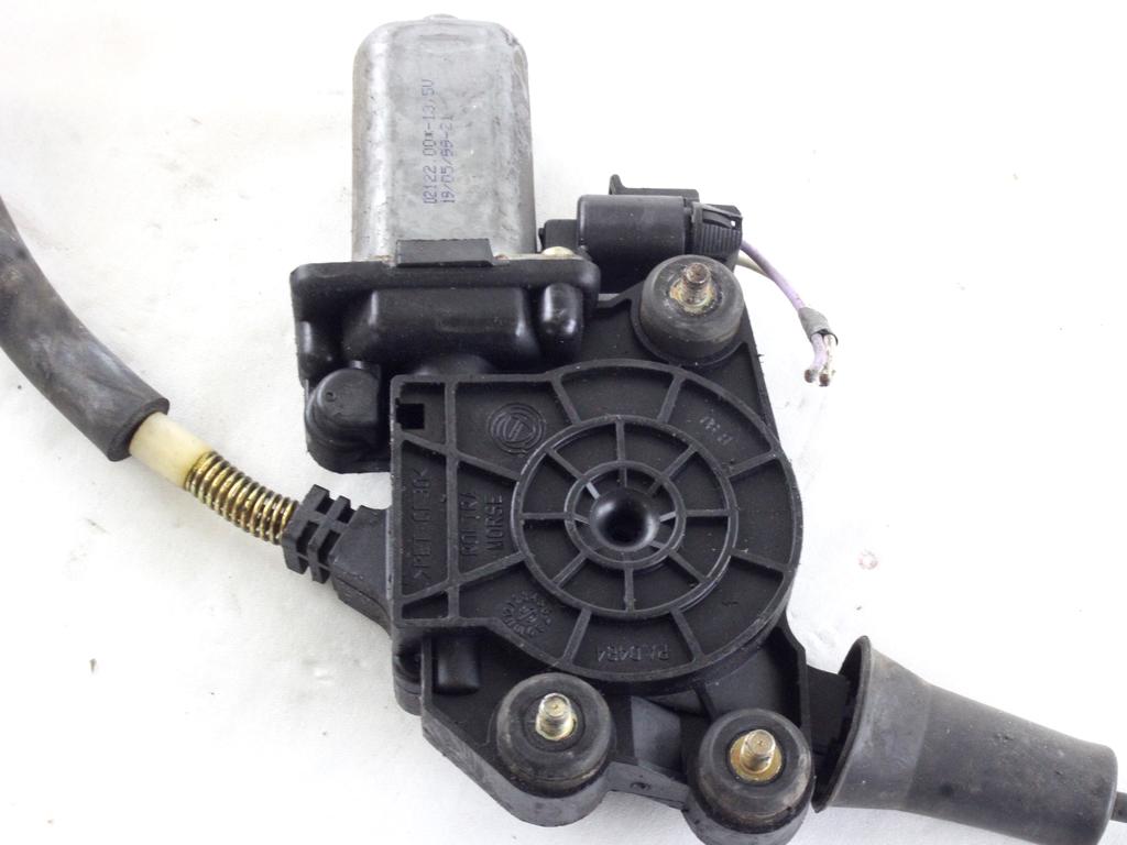 MEHANIZEM DVIGA SPREDNJIH STEKEL  OEM N. 8970 SISTEMA ALZACRISTALLO PORTA ANTERIORE ELETTRI ORIGINAL REZERVNI DEL FIAT SEICENTO 600 187 MK2 (1998 - 04/2005)BENZINA LETNIK 2005