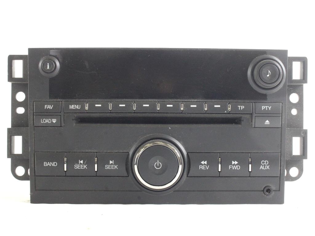 RADIO CD / OJACEVALNIK / IMETNIK HIFI OEM N. 96673510 ORIGINAL REZERVNI DEL CHEVROLET CAPTIVA MK1 C100 (2006 - 2011) DIESEL LETNIK 2009