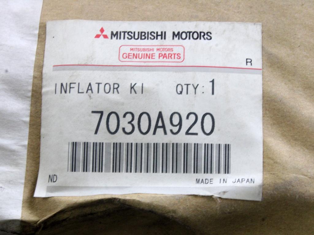 AIRBAG SOPOTNIK OEM N. 7030A920 ORIGINAL REZERVNI DEL MITSUBISHI PAJERO SPORT K7 K9 (11/1998 - 2008) DIESEL LETNIK 2004