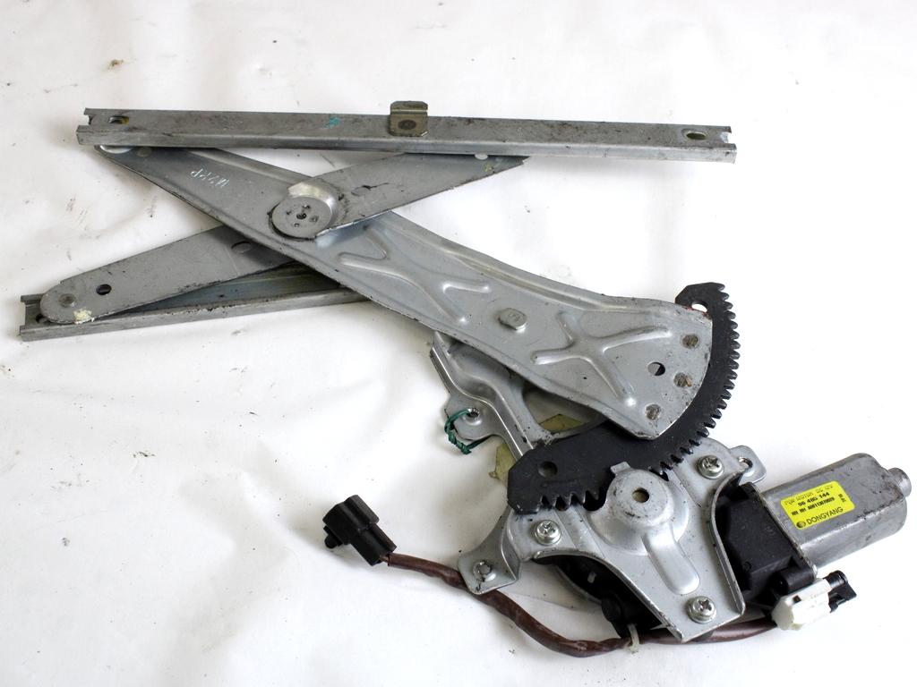 MEHANIZEM DVIGA ZADNJIH STEKEL  OEM N. 503 SISTEMA ALZACRISTALLO PORTA POSTERIORE ELETTRI ORIGINAL REZERVNI DEL CHEVROLET MATIZ M200 (2005 - 2010) BENZINA/GPL LETNIK 2008