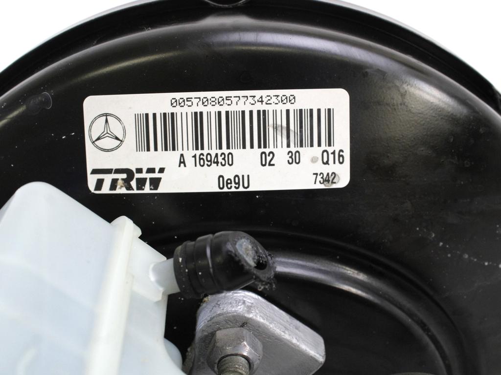 SERVO OJACEVALNIK ZAVOR S PUMPO OEM N. A1694300230 ORIGINAL REZERVNI DEL MERCEDES CLASSE B W245 T245 5P (2005 - 2011) DIESEL LETNIK 2008