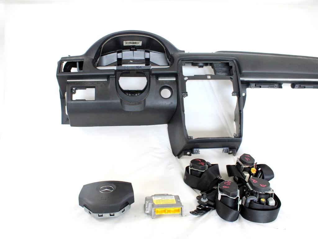 KIT AIRBAG KOMPLET OEM N. 18508 KIT AIRBAG COMPLETO ORIGINAL REZERVNI DEL MERCEDES CLASSE B W245 T245 5P (2005 - 2011) DIESEL LETNIK 2008