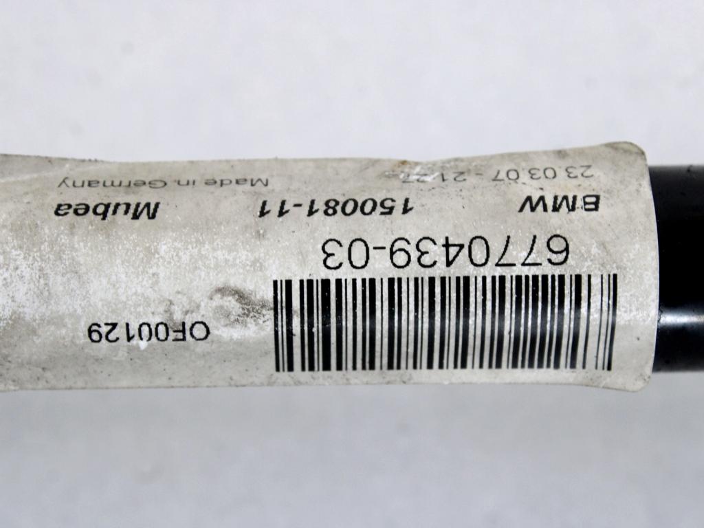 SPREDNJI STABILIZATOR OEM N. 6770439 ORIGINAL REZERVNI DEL BMW SERIE 3 BER/SW/COUPE/CABRIO E90/E91/E92/E93 (2005 -2009) DIESEL LETNIK 2007