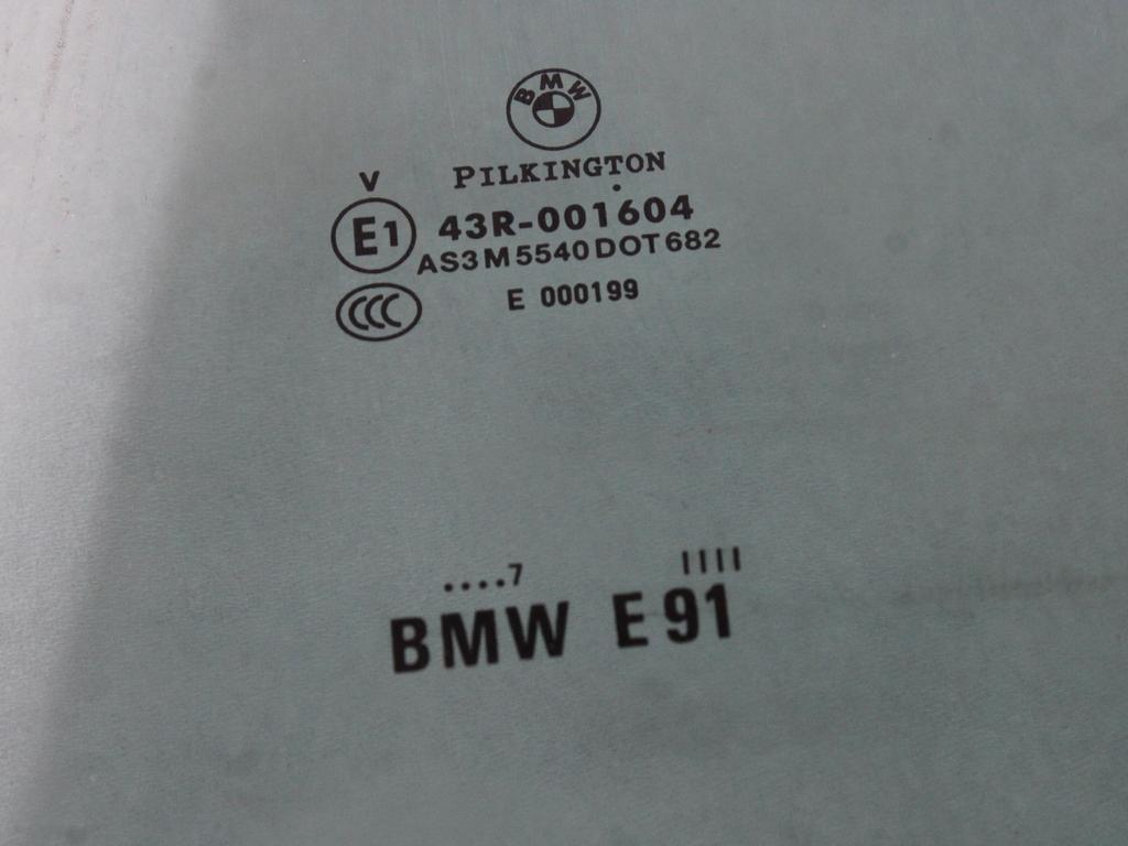 ZADNJA LEVA STEKLO OEM N. 51357145265 ORIGINAL REZERVNI DEL BMW SERIE 3 BER/SW/COUPE/CABRIO E90/E91/E92/E93 (2005 -2009) DIESEL LETNIK 2007