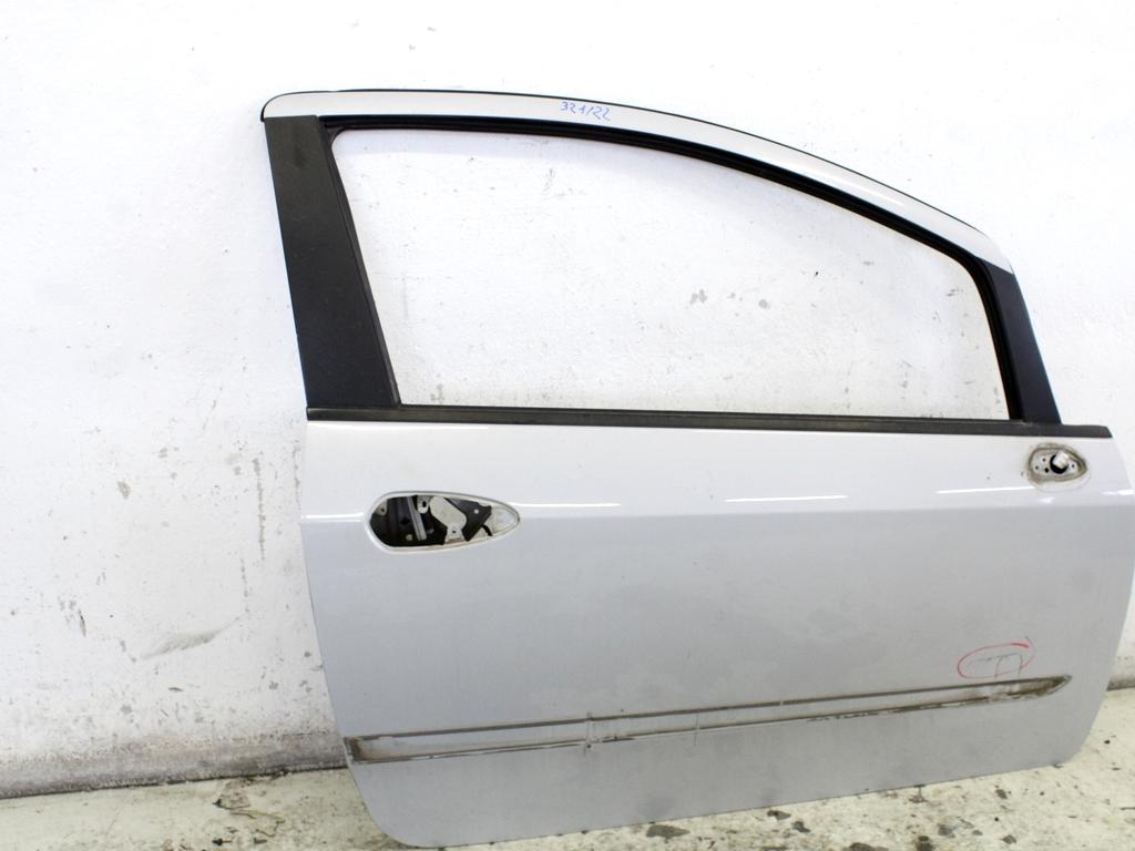 51846216 PORTA ANTERIORE DESTRA PASSEGGERO FIAT PUNTO EVO 1.3 D 66KW 5M 3P (2009) RICAMBIO USATO 