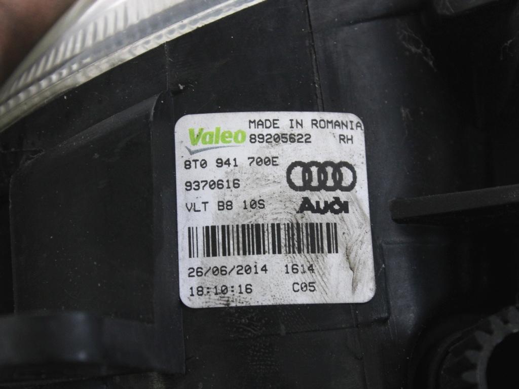 DESNA MEGLENKA OEM N. 8T0941700E ORIGINAL REZERVNI DEL AUDI Q3 8U (2011 - 2014)DIESEL LETNIK 2014