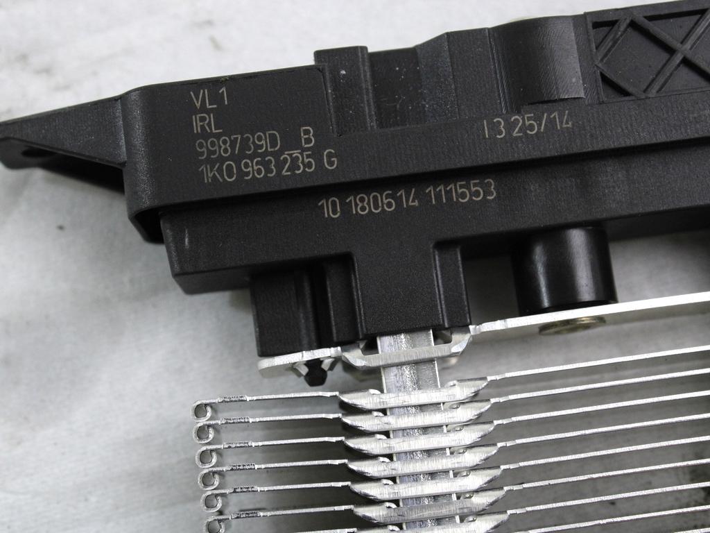 HLADILNIK ZA GRETJE OEM N. 1K0963235G ORIGINAL REZERVNI DEL AUDI Q3 8U (2011 - 2014)DIESEL LETNIK 2014