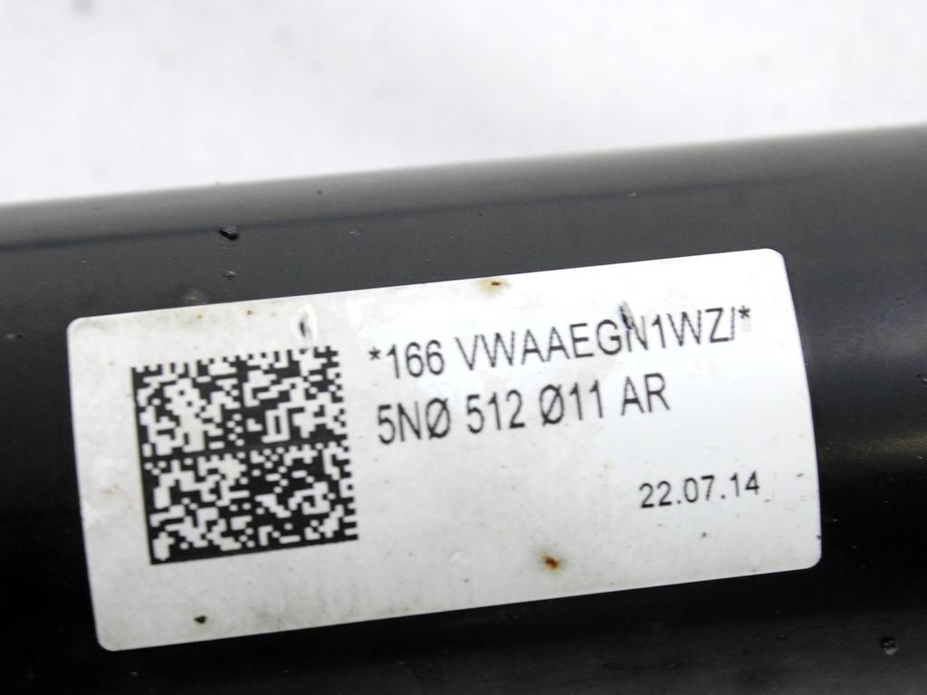 ZADNJI AMORTIZERJI OEM N. 14761 COPPIA AMMORTIZZATORI POSTERIORI ORIGINAL REZERVNI DEL AUDI Q3 8U (2011 - 2014)DIESEL LETNIK 2014