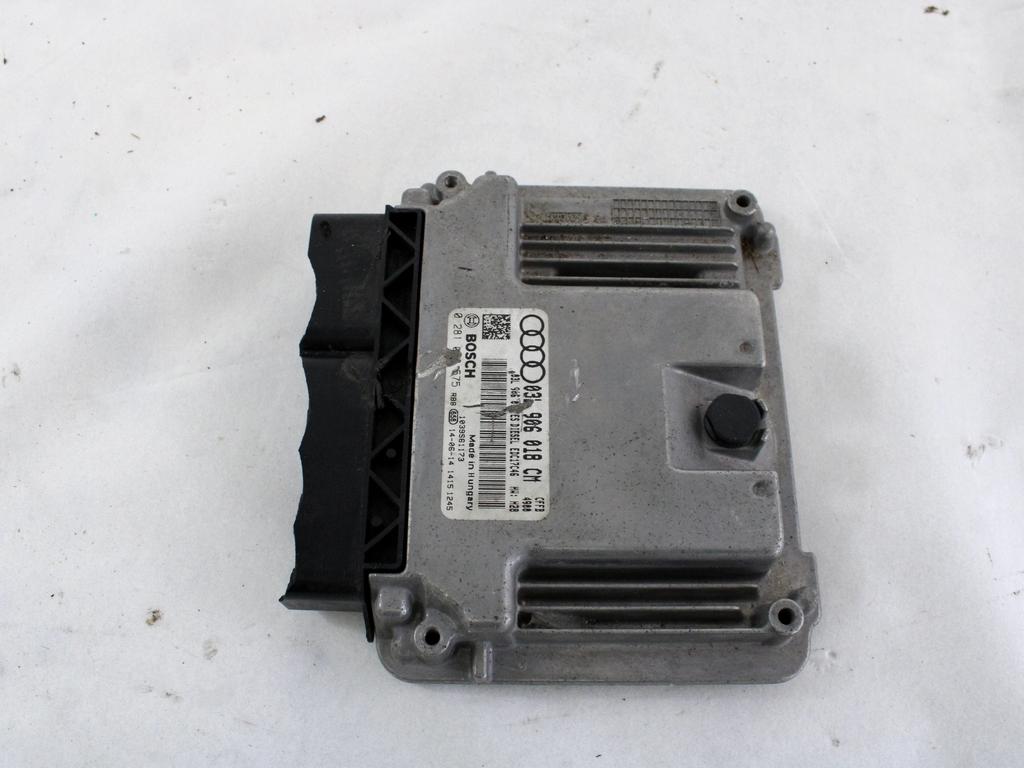 OSNOVNA KRMILNA ENOTA DDE / MODUL ZA VBRIZGAVANJE OEM N. 03L906018CM ORIGINAL REZERVNI DEL AUDI Q3 8U (2011 - 2014)DIESEL LETNIK 2014