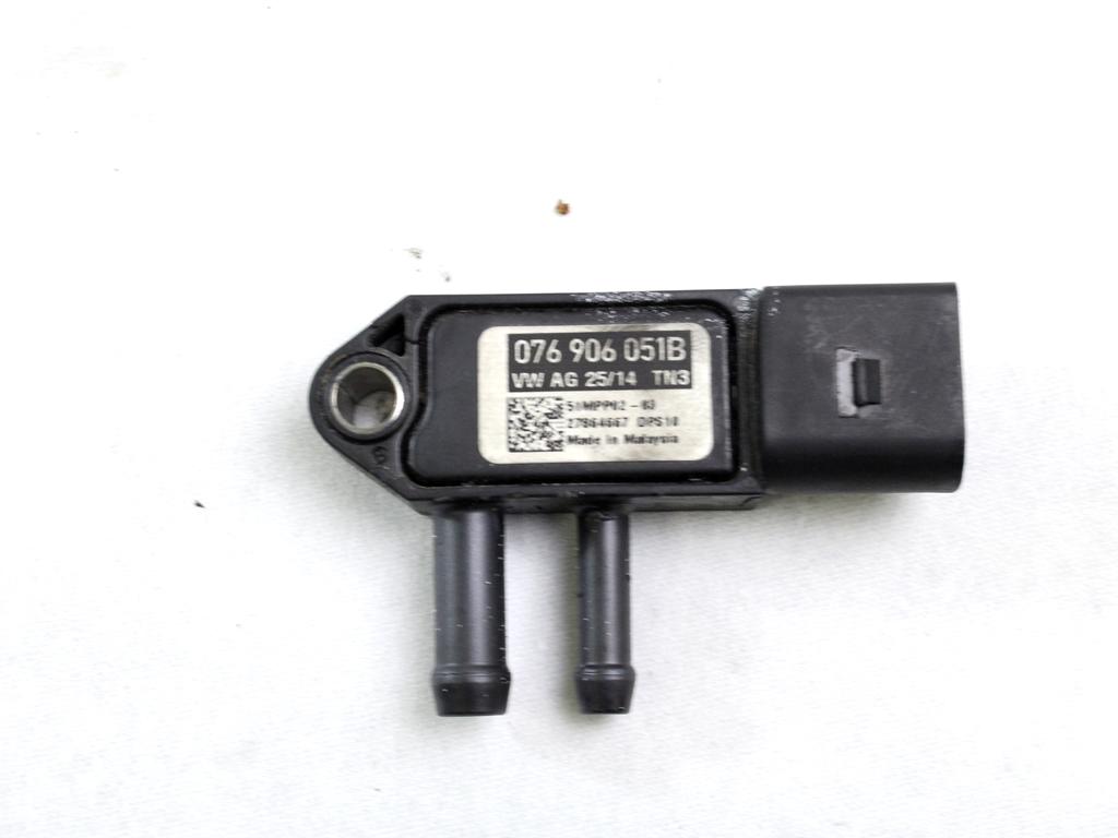 TLAK IZPUSNIH PLINOV SENZORJA OEM N. 076906051B ORIGINAL REZERVNI DEL AUDI Q3 8U (2011 - 2014)DIESEL LETNIK 2014