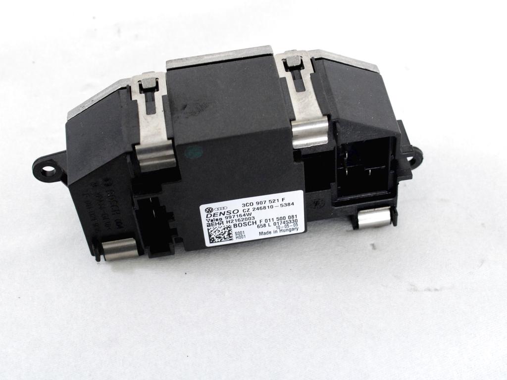 REGULATOR PREZRACEVANJA OEM N. 3C0907521F ORIGINAL REZERVNI DEL SEAT LEON 1P1 MK2 (2005 - 2012) DIESEL LETNIK 2011