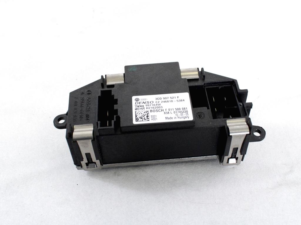 REGULATOR PREZRACEVANJA OEM N. 3C0907521F ORIGINAL REZERVNI DEL SEAT LEON 1P1 MK2 (2005 - 2012) DIESEL LETNIK 2011