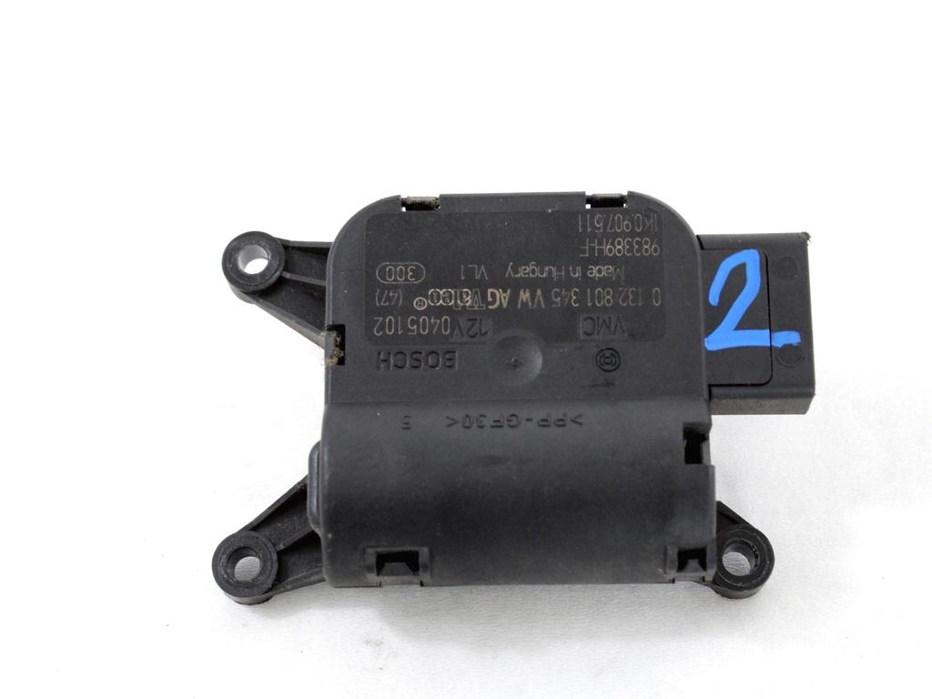 MOTORCEK OGREVANJA OEM N. 1K0907511 ORIGINAL REZERVNI DEL SEAT LEON 1P1 MK2 (2005 - 2012) DIESEL LETNIK 2011