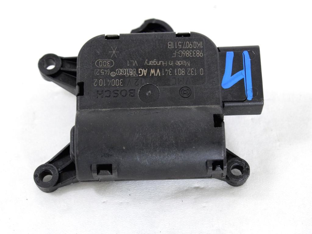 MOTORCEK OGREVANJA OEM N. 1K0907511B ORIGINAL REZERVNI DEL SEAT LEON 1P1 MK2 (2005 - 2012) DIESEL LETNIK 2011