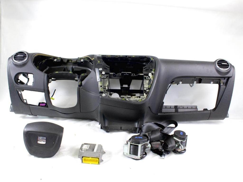 KIT AIRBAG KOMPLET OEM N. 762 KIT AIRBAG COMPLETO ORIGINAL REZERVNI DEL SEAT LEON 1P1 MK2 (2005 - 2012) DIESEL LETNIK 2011