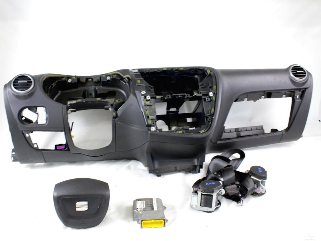 KIT AIRBAG KOMPLET OEM N. 762 KIT AIRBAG COMPLETO ORIGINAL REZERVNI DEL SEAT LEON 1P1 MK2 (2005 - 2012) DIESEL LETNIK 2011