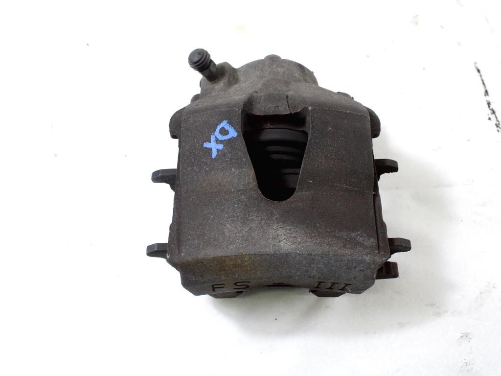 SPREDNJE DESNE ZAVORNE CELJUSTI  OEM N. 1K0615124D ORIGINAL REZERVNI DEL SEAT LEON 1P1 MK2 (2005 - 2012) DIESEL LETNIK 2011