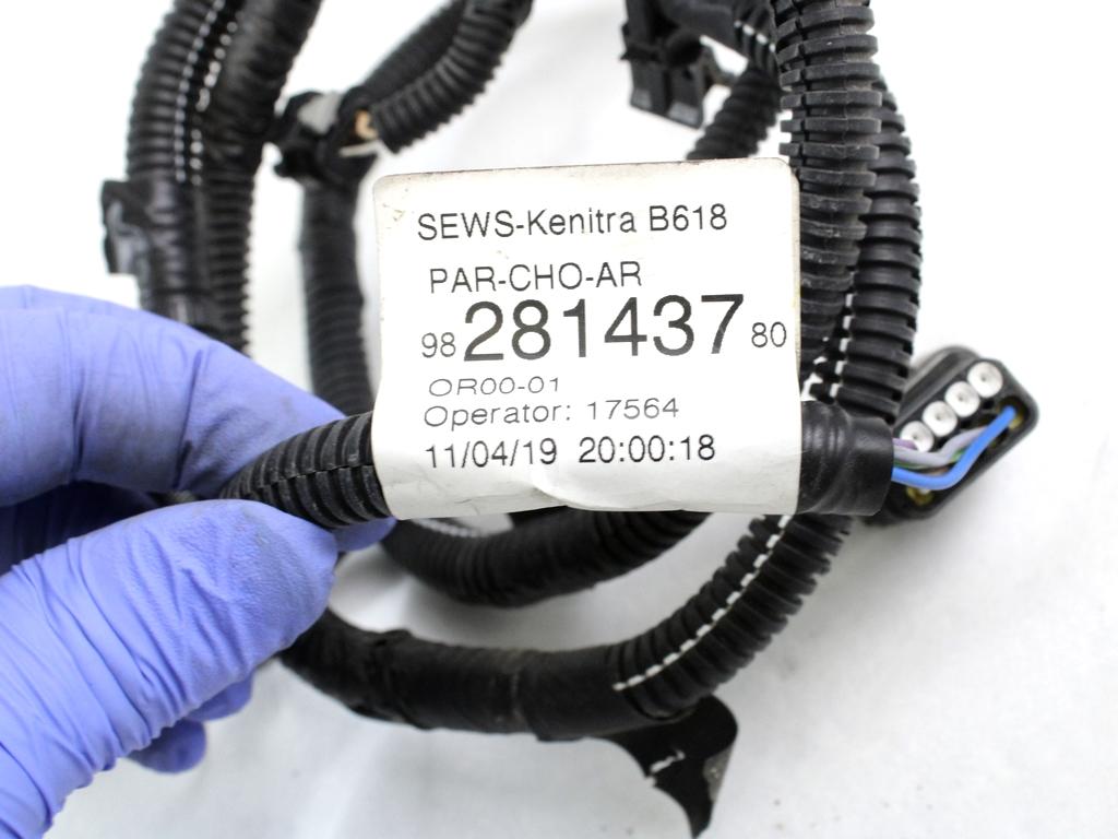 ELEKTRICNA NAPELJAVA OEM N. 9828143780 ORIGINAL REZERVNI DEL CITROEN C3 SX SY MK3 (DAL 2016) BENZINA LETNIK 2019