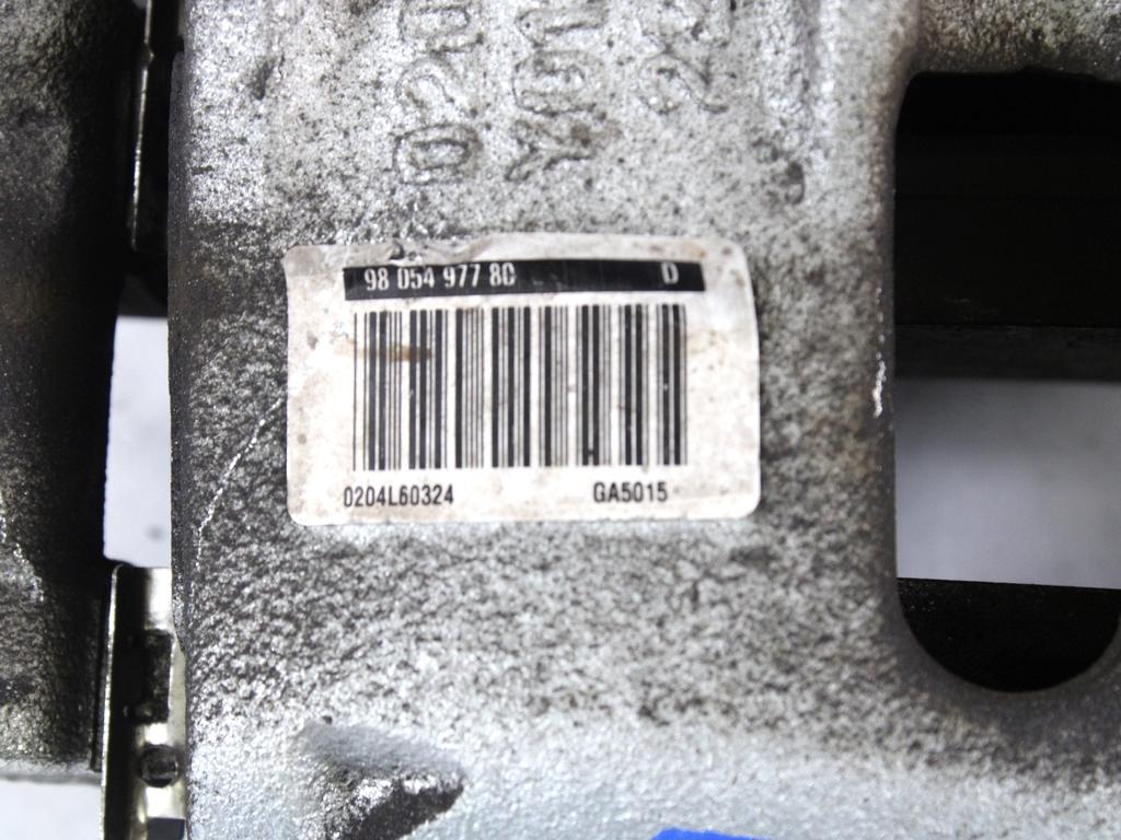 SPREDNJE DESNE ZAVORNE CELJUSTI  OEM N. 9805497780 ORIGINAL REZERVNI DEL CITROEN C3 SX SY MK3 (DAL 2016) BENZINA LETNIK 2019