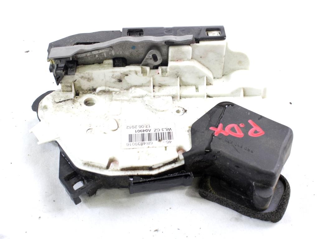 CENTRALNO ZAKLEPANJE ZADNJIH DESNIH VRAT OEM N. 6R4839016 ORIGINAL REZERVNI DEL VOLKSWAGEN POLO 6R1 6C1 (06/2009 - 02/2014) DIESEL LETNIK 2012