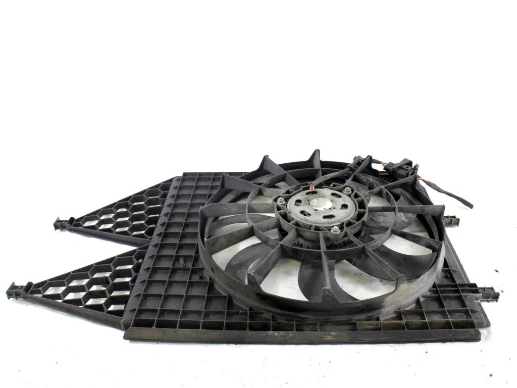 VENTILATOR HLADILNIKA OEM N. 6R0121207A ORIGINAL REZERVNI DEL VOLKSWAGEN POLO 6R1 6C1 (06/2009 - 02/2014) DIESEL LETNIK 2012