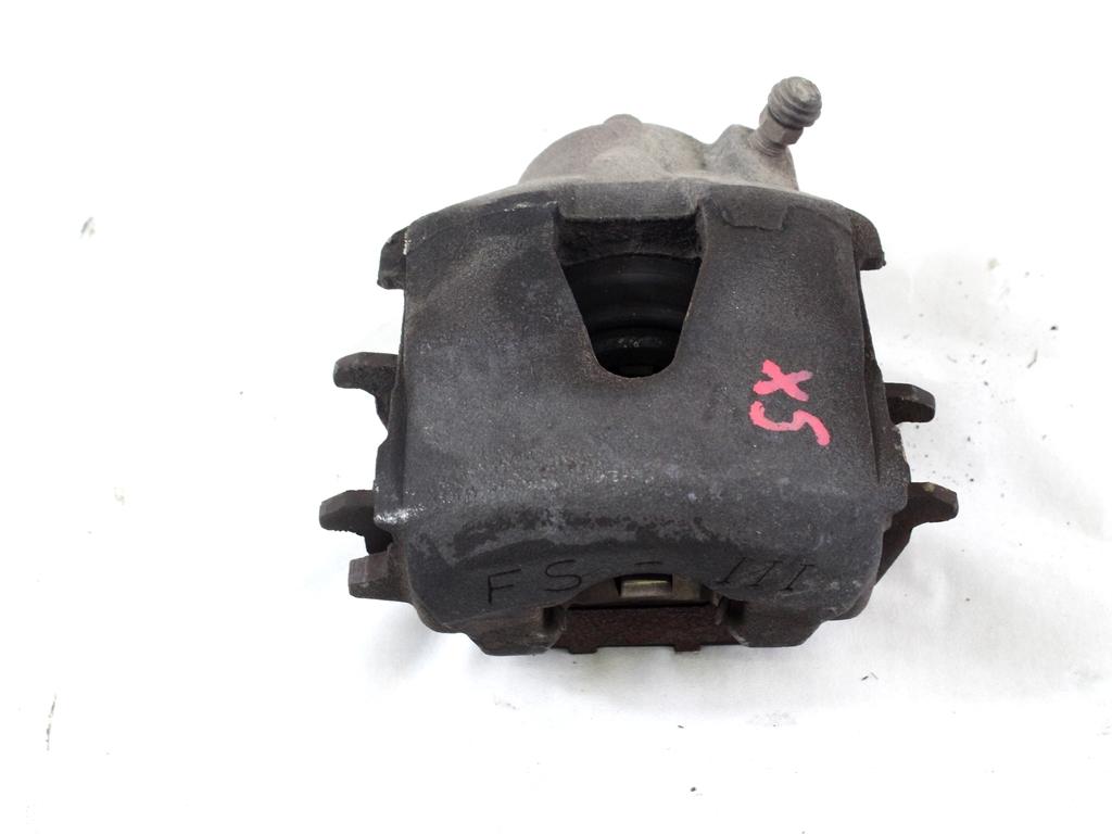 SPREDNJE LEVE ZAVORNE CELJUSTI  OEM N. 1K0615123D ORIGINAL REZERVNI DEL VOLKSWAGEN POLO 6R1 6C1 (06/2009 - 02/2014) DIESEL LETNIK 2012