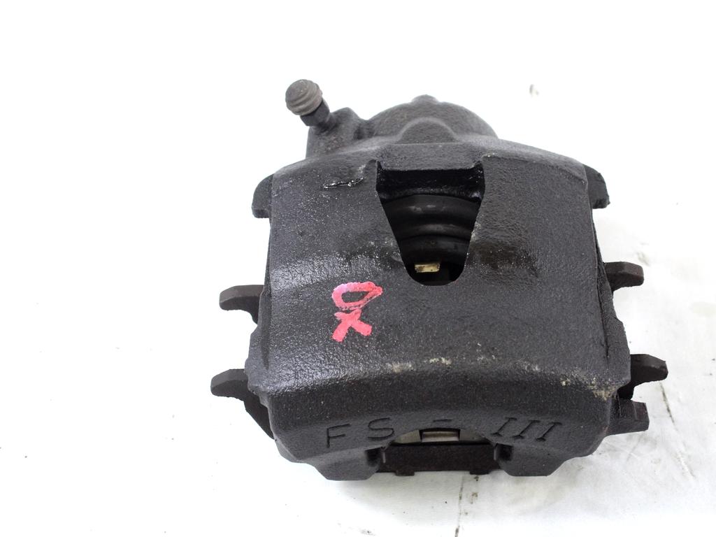 SPREDNJE DESNE ZAVORNE CELJUSTI  OEM N. 1K0615124D ORIGINAL REZERVNI DEL VOLKSWAGEN POLO 6R1 6C1 (06/2009 - 02/2014) DIESEL LETNIK 2012