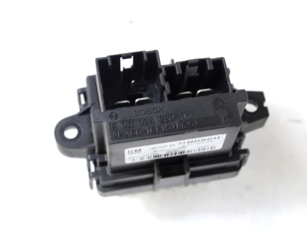 REGULATOR PREZRACEVANJA OEM N. 13503201 ORIGINAL REZERVNI DEL OPEL MERIVA B S10 (2010 -2017)DIESEL LETNIK 2011